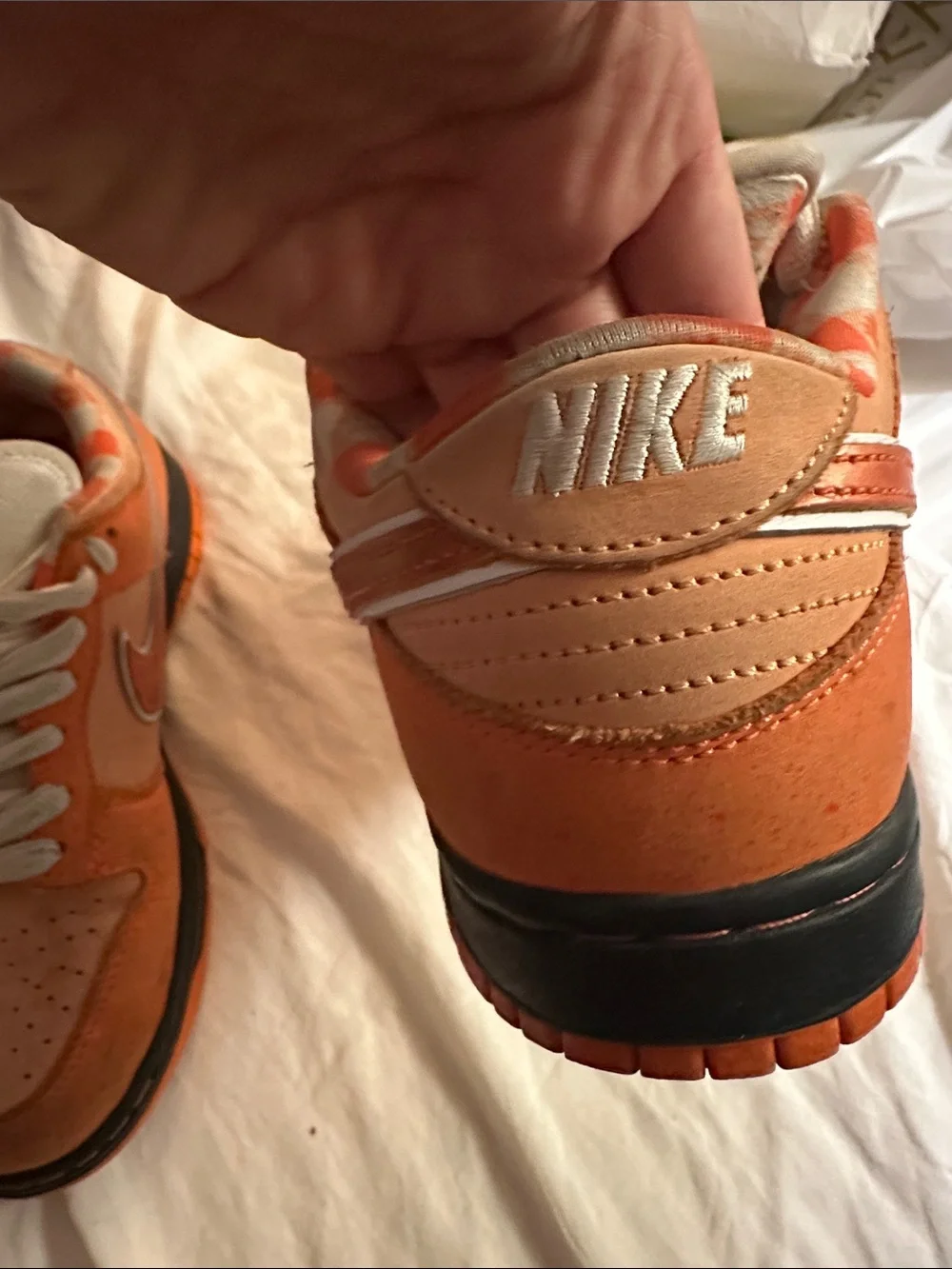 Nike SB Dunk Low Orange lobsters Low-Top Sneakers - Picture 8 of 16